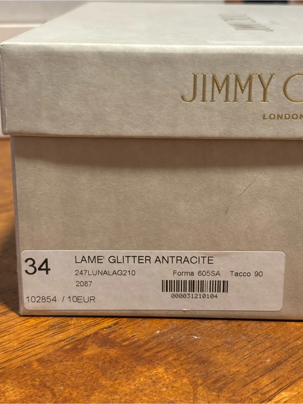 Jimmy Choo Luna 90 in Size 34